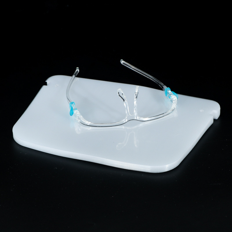 Fashion Full Cover Plastic Clear Visors Plastic Eye Shield Antifug Face Glass